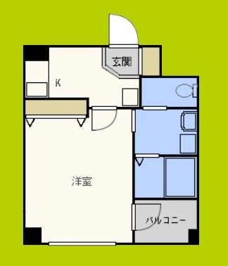 リヴェール天下茶屋 間取り
