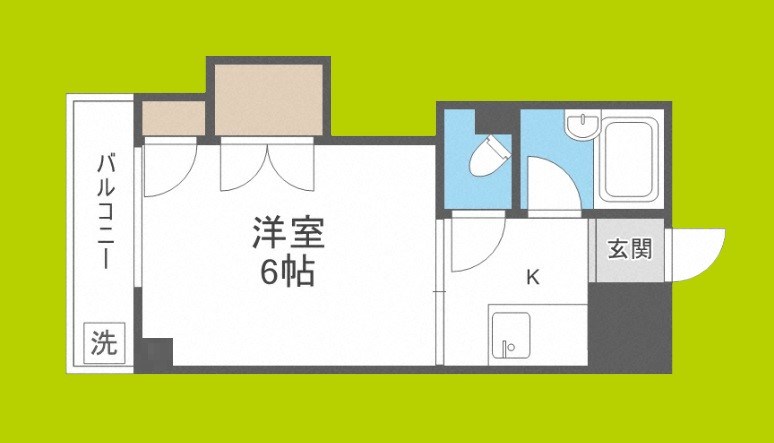 Collection中崎Ⅰ 間取り