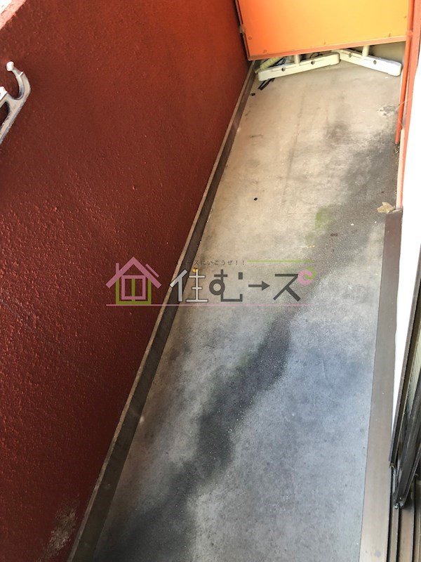 オーブ新大阪マンション ベランダ