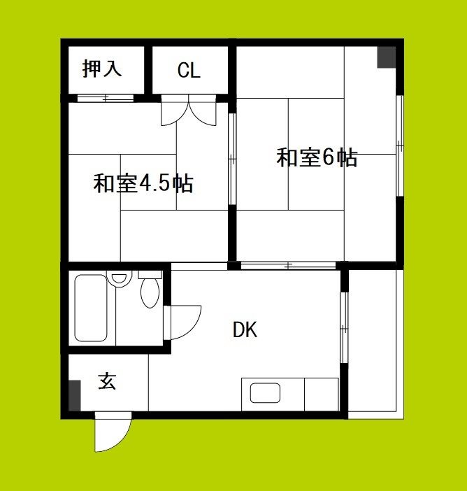 マック北巽 間取り