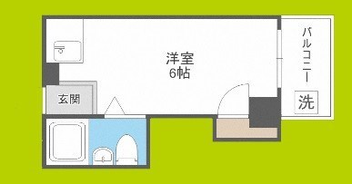 セリバ九条  間取り