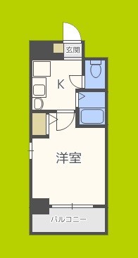 ラナップスクエア東天満 間取り