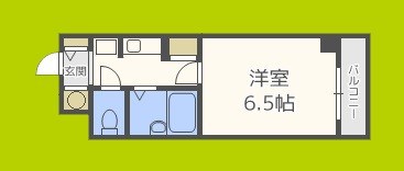 グランヴィ天王寺 間取り
