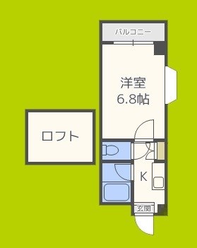 フローラル横堤 間取り