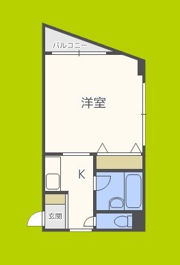 ルーミハイツ塚本 間取り