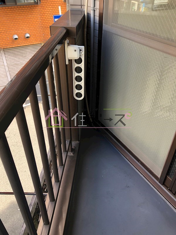 ルーミハイツ塚本 ベランダ