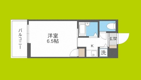 CityLifeプレサンス新大阪 間取り