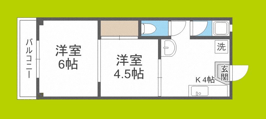 ニシキハイツ 間取り