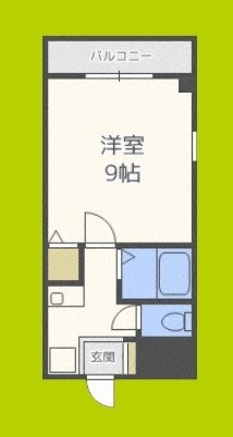 メゾン南江口 間取り