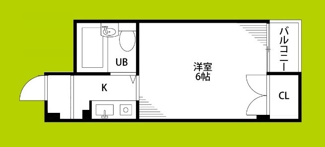 コーポはる 間取り