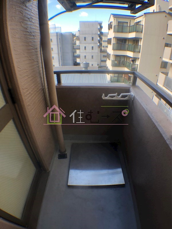 カルマーレナンバウェスト ベランダ