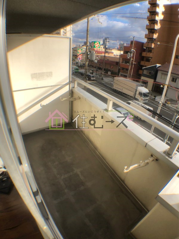ルミナス難波 ベランダ