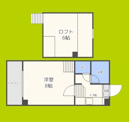 カーサ東住吉 間取り