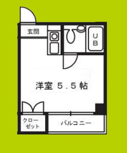 ソレイユ朝潮 間取り図