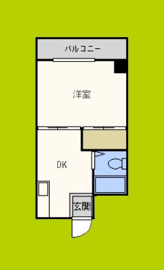 ラパンジール大国Ⅲ  間取り