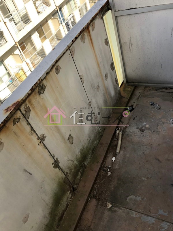 プレアール下新庄Ⅲ ベランダ