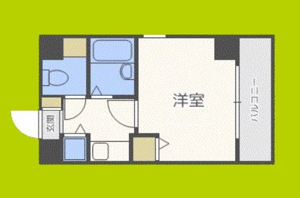 CityLifeディナスティ日本橋 間取り