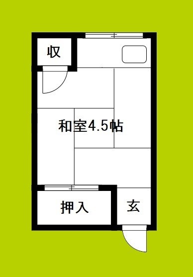 岬荘 間取り
