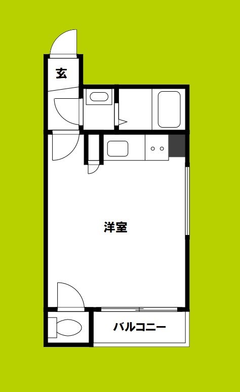 パークレーン深江橋 間取り