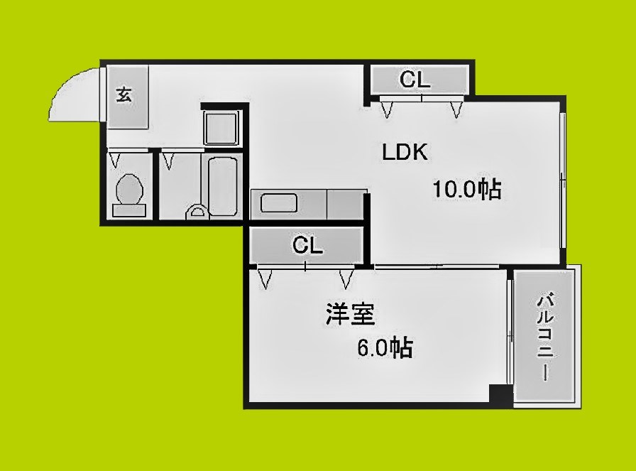 グランドハイツ正覚寺 間取り