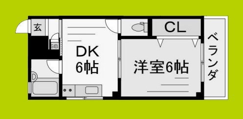 宝ハイツ 間取り