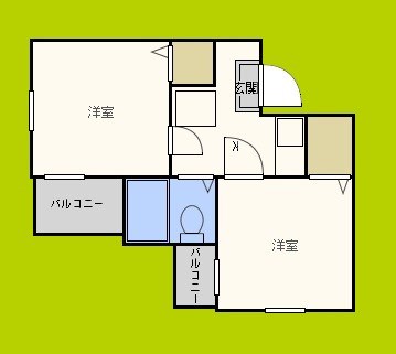 アメニティー新高一番館 間取り