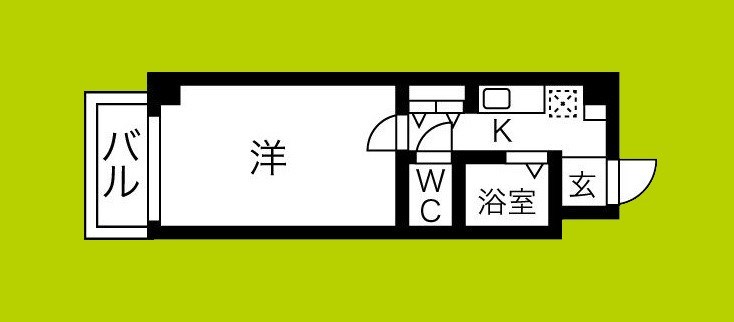 U-ro大国町 間取り