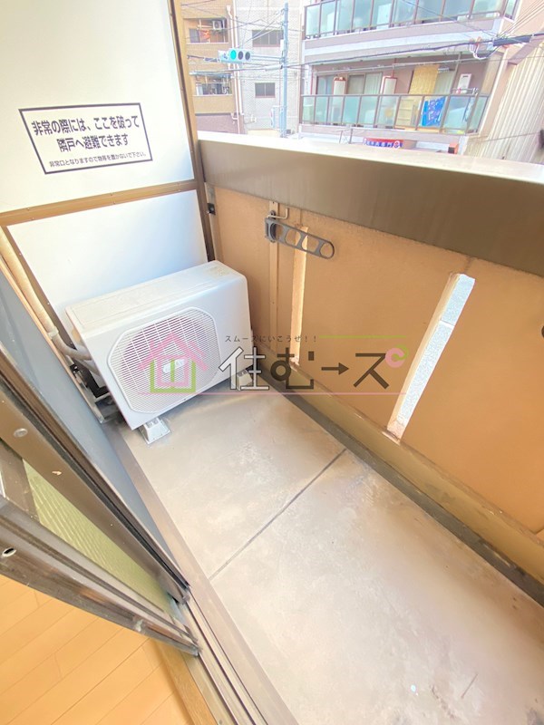 U-ro大国町 ベランダ
