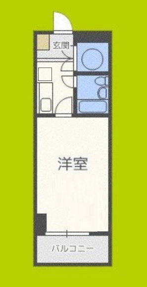 堺筋道頓堀グリーンコーポラス 間取り