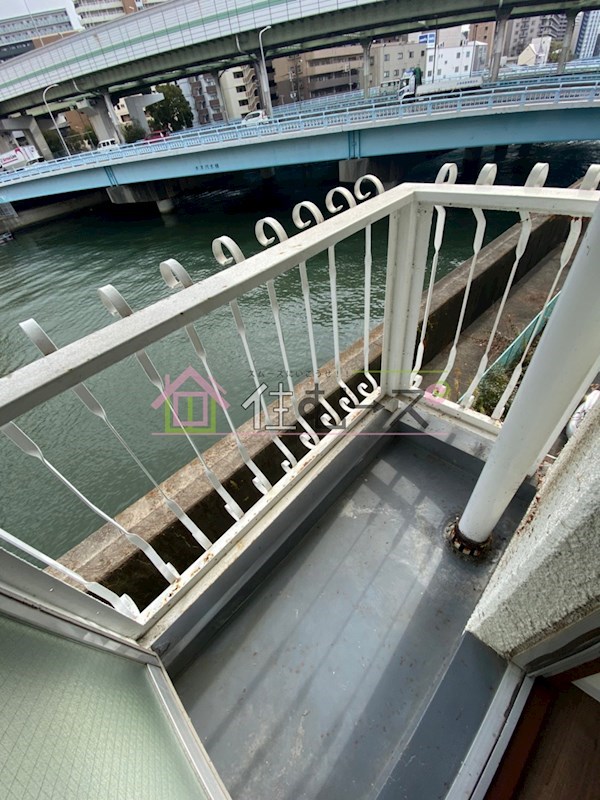 リヴェール阿波座 ベランダ