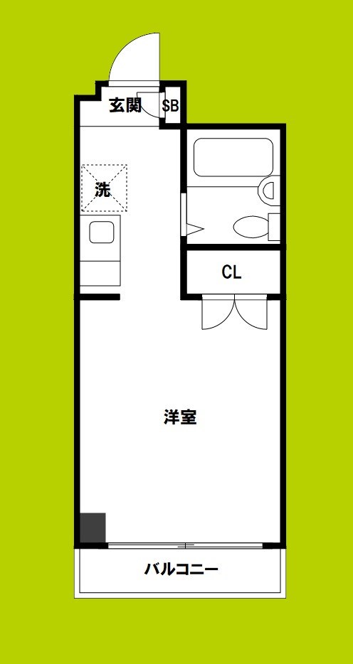 ベンベヌート大西 間取り