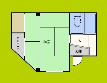 ボンジュール福島  間取り