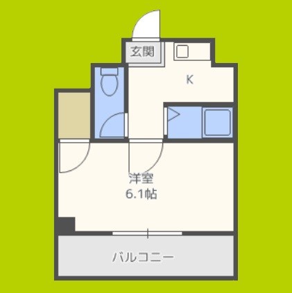 ドエル南森町 間取り