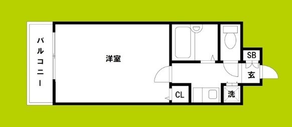 リーガル西長堀 間取り