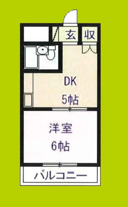 TAIHO メゾン大今里 間取り