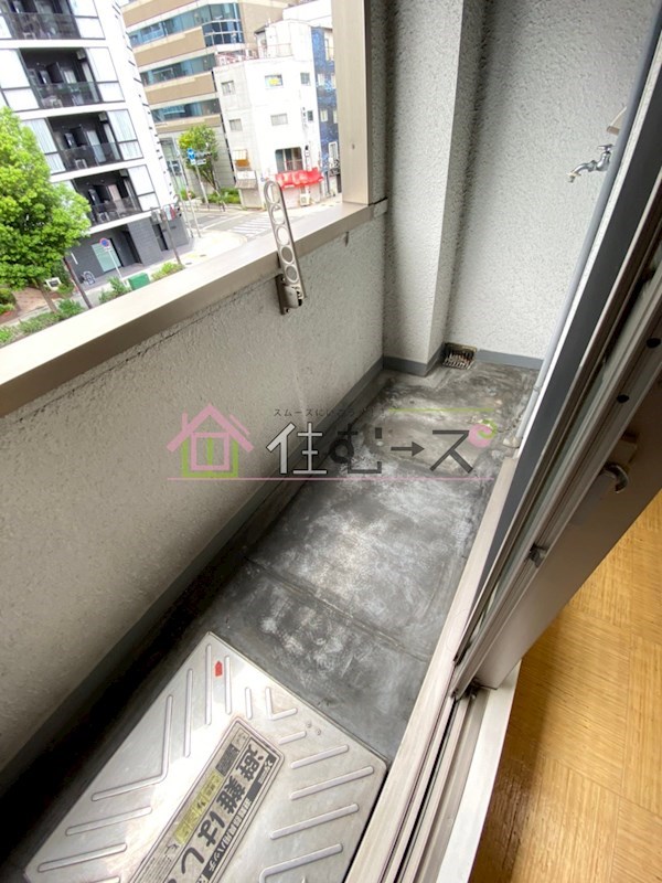 ラグジェリア天満橋 ベランダ