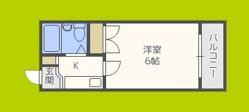 サンハイツ中宮 間取り