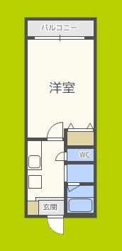 第2奥村ハイツ 間取り