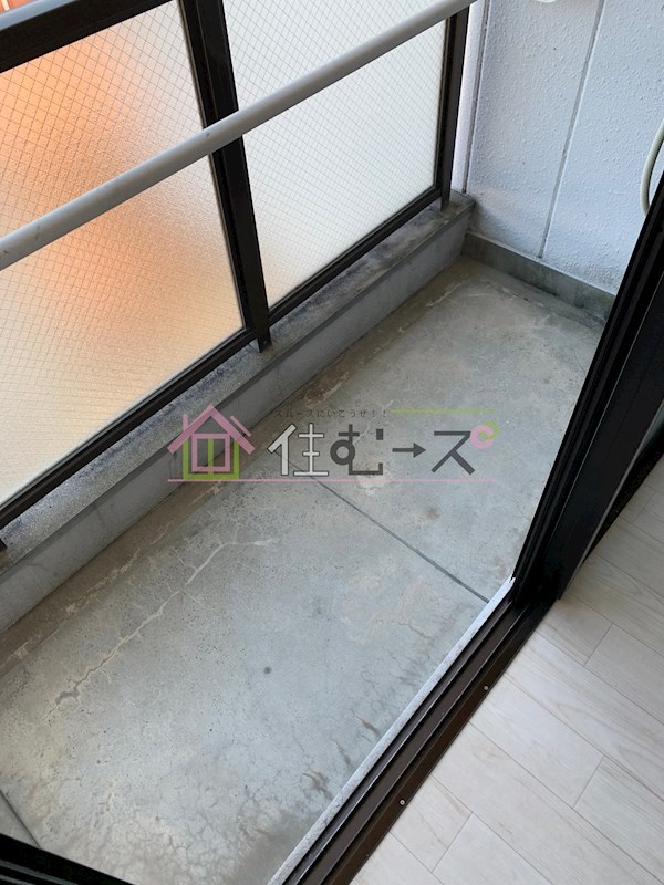 豊富プレジデント柴島 ベランダ