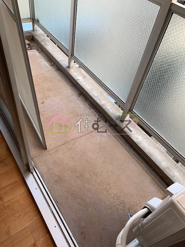 プレアール下新庄Ⅲ ベランダ