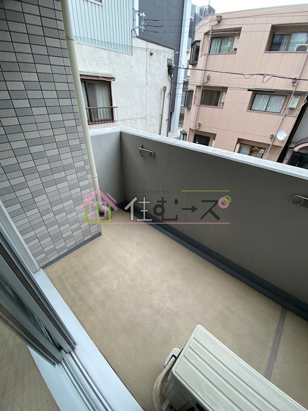 エスリード京橋ステーションプラザ ベランダ