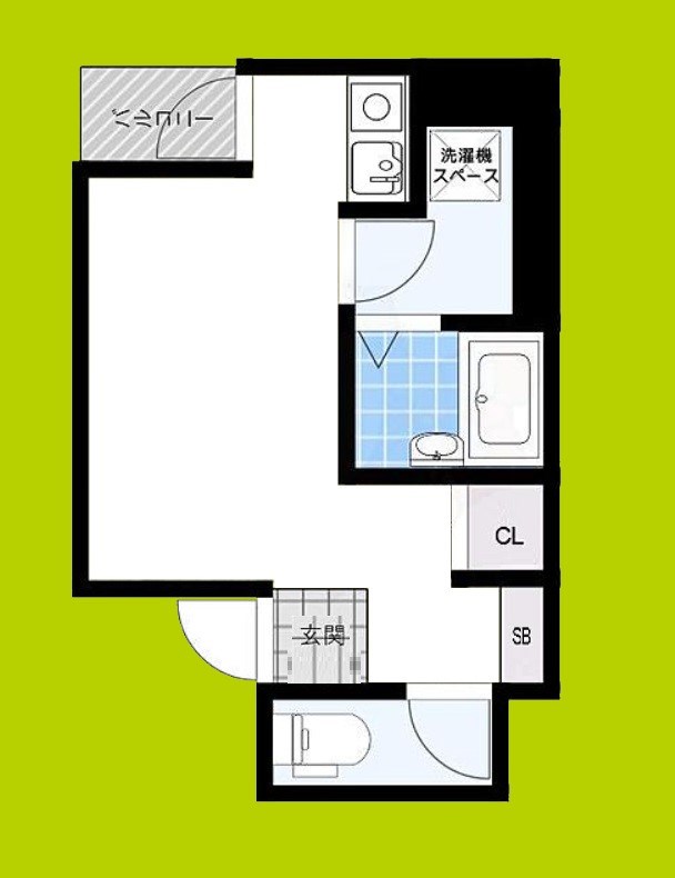 メビウスコノハナレジデンス 間取り