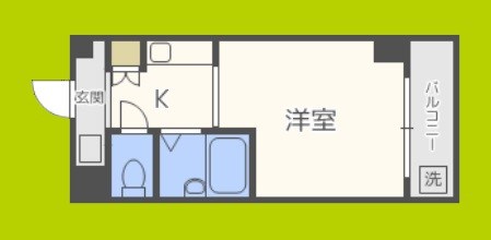 ドミール堺筋本町 間取り