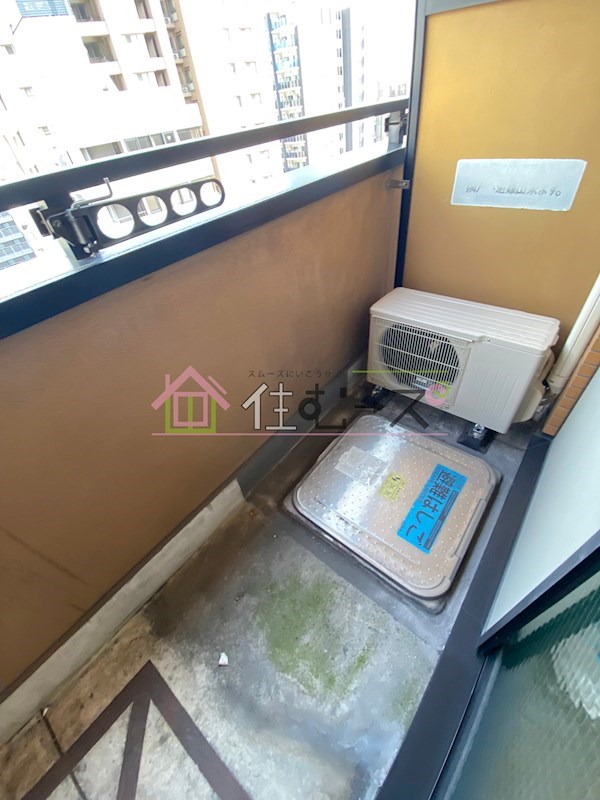 ドミール堺筋本町 ベランダ