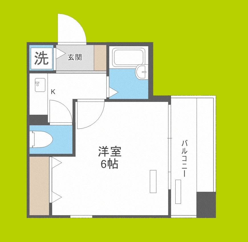 プレサンス西心斎橋 間取り