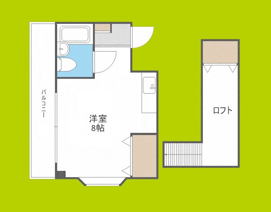ドミールKAMO 間取り