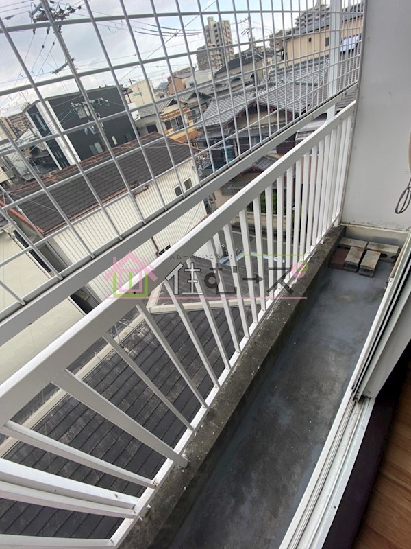 メゾン住吉大社 ベランダ