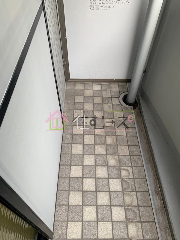 ノルデンハイム東三国ⅢB棟 ベランダ