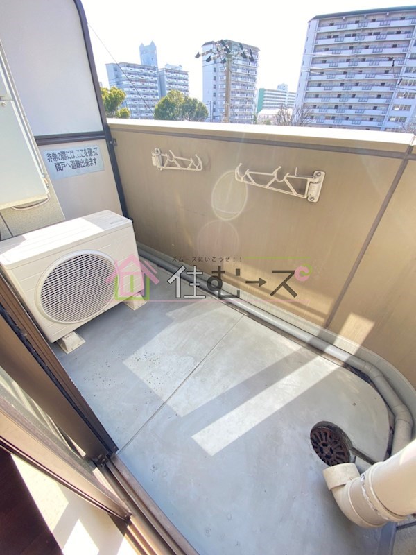 F難波南 ベランダ