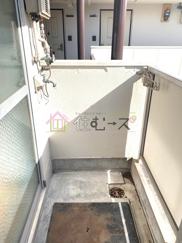 淡路エンビィハイツ ベランダ